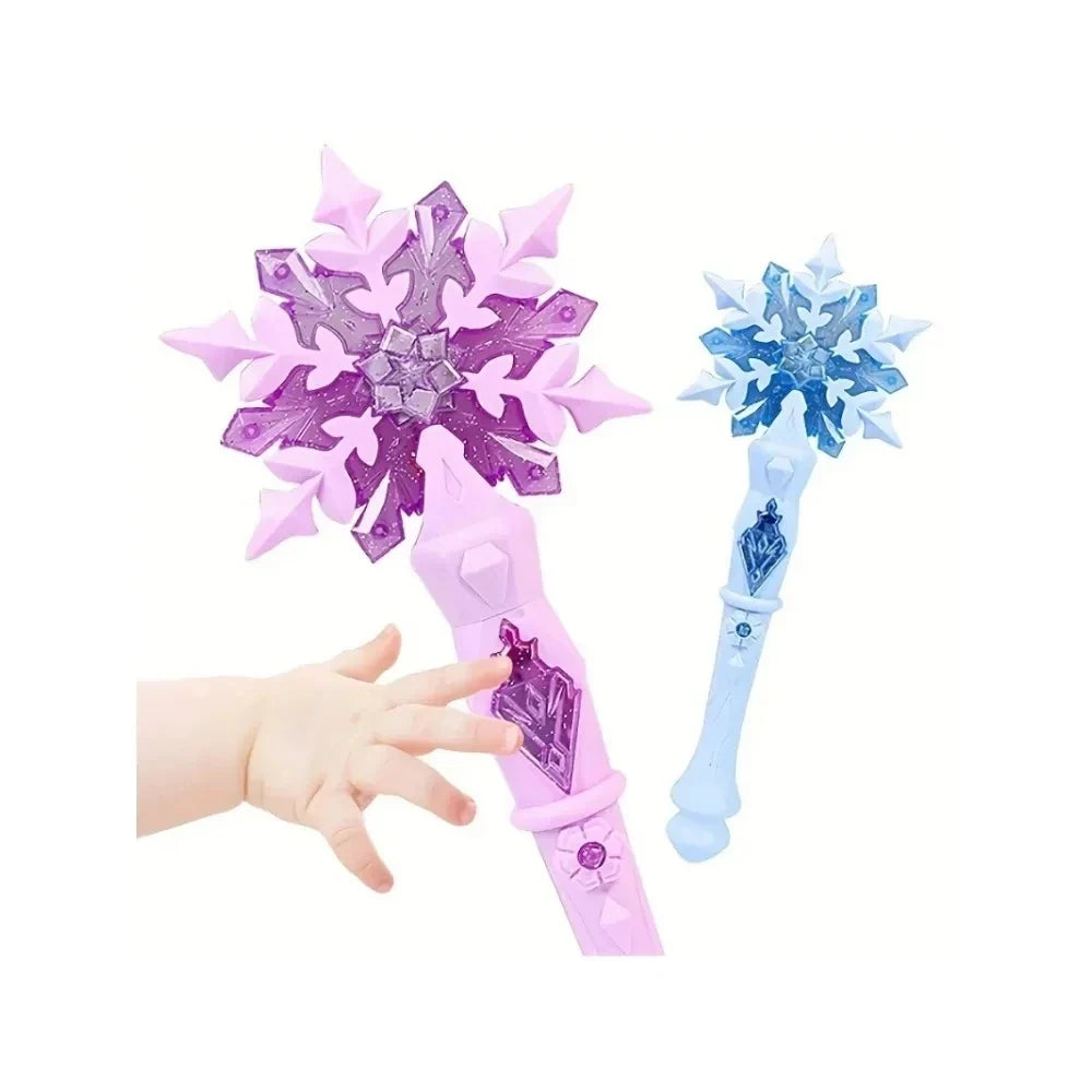Princess Snowflake LED Magic Wand Toy