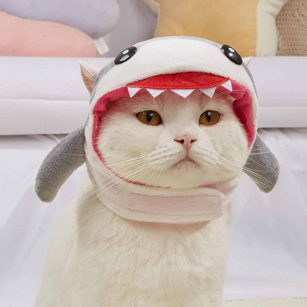Shark or Elk Costume Hat for Dogs and Cats