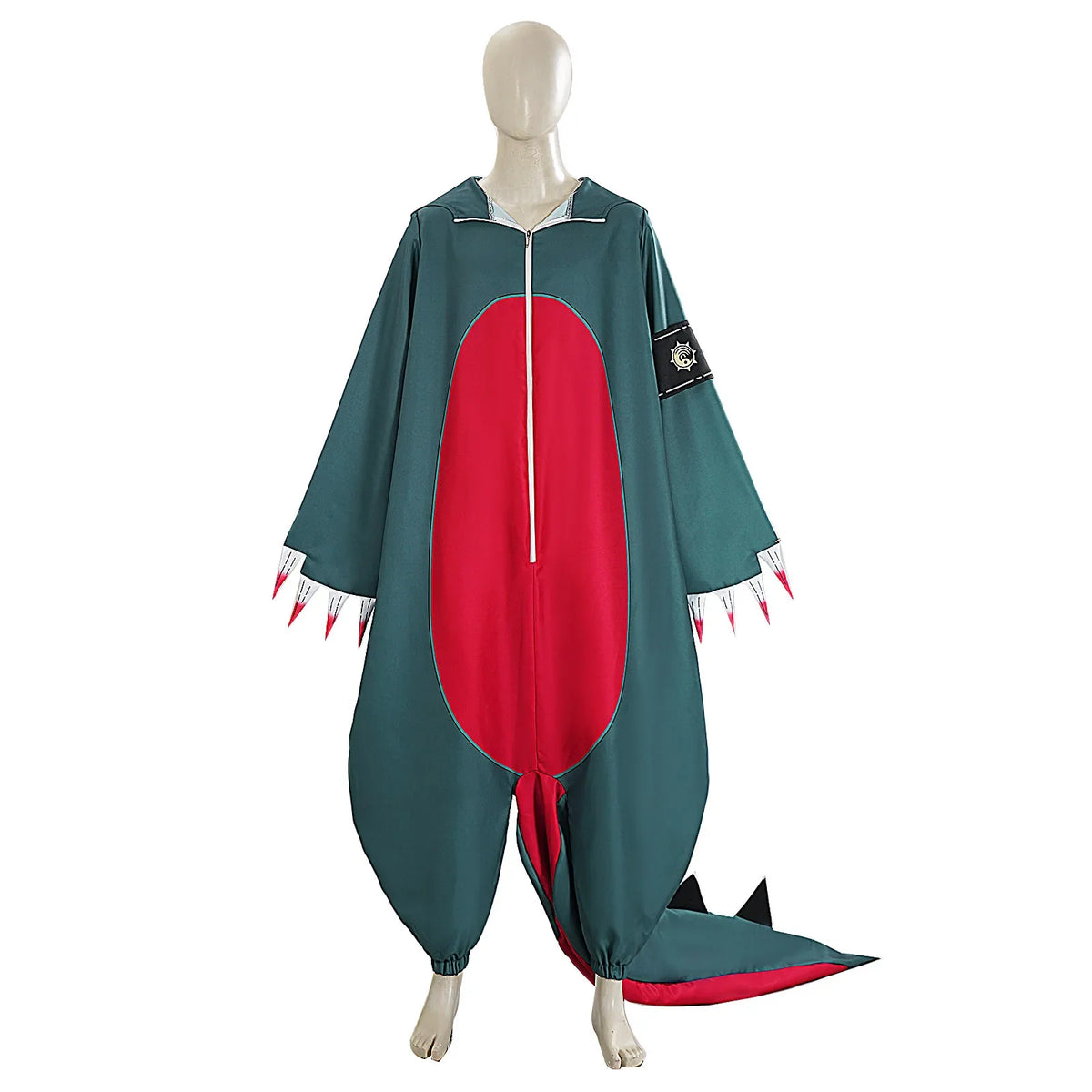 Anime GACHIAKUTA Guita Cosplay Costume Dinosaur Jumpsuit for Halloween  Comic Con
