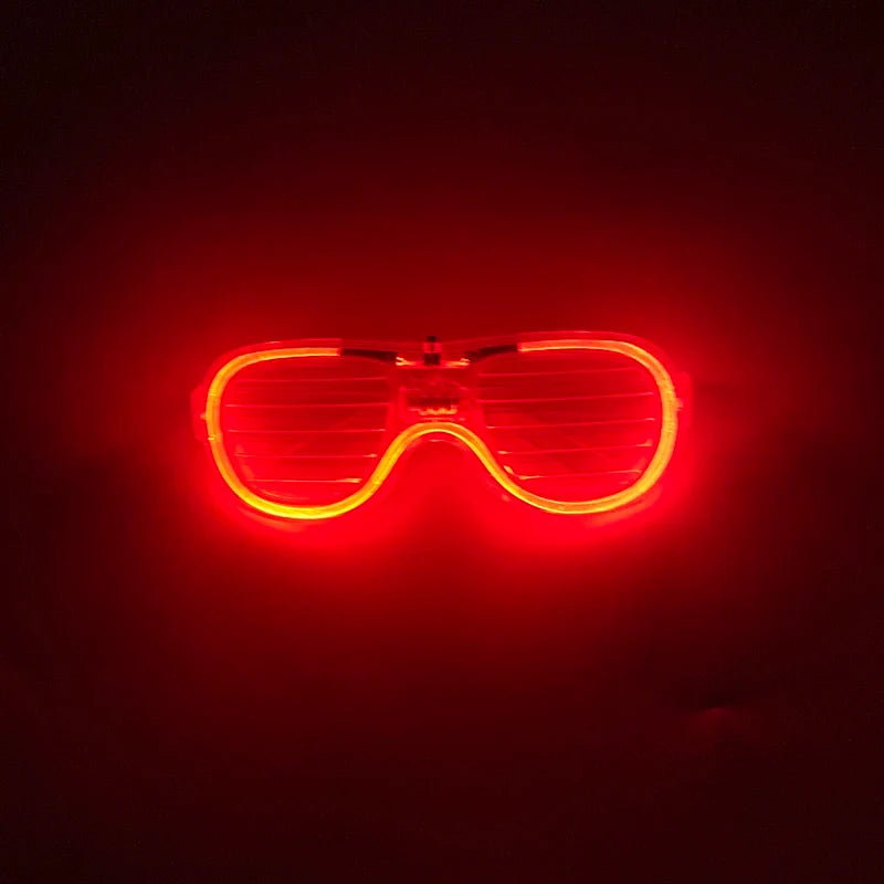 Funny LED Light Up Flashing Party Noodle Bridal Headband LED Glasses Girls Noodle Hair Bachelorette Party Rave Costume Dress Up
