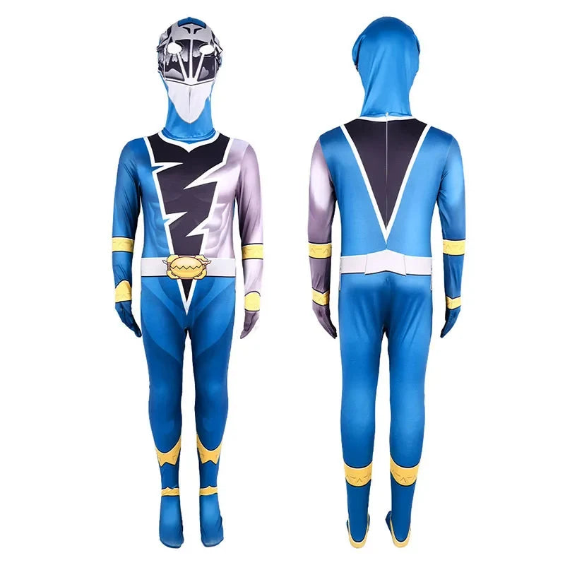 Adult Samurai Sentai Shinkenger Rangers Costume Adult  Superhero Cosplay Halloween Birthday Party Jumpsuit Zentai Suit