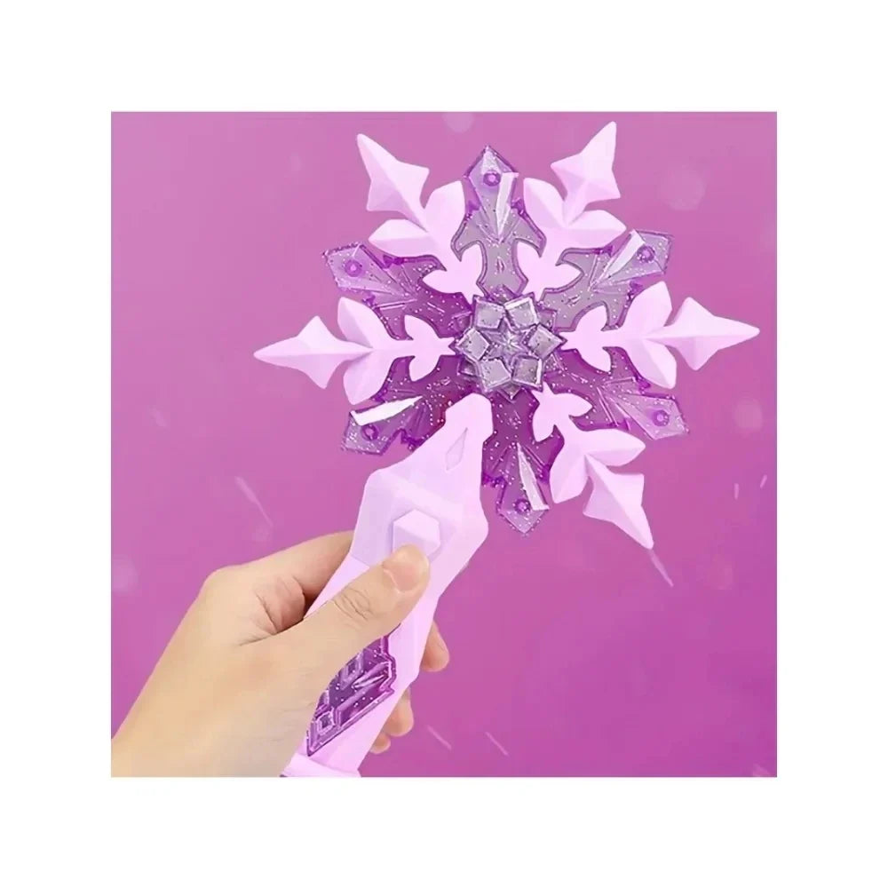 Princess Snowflake LED Magic Wand Toy