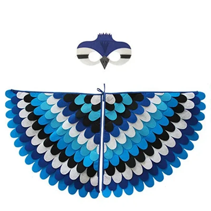 Kids Bird Costume with Wings Cape & Mask