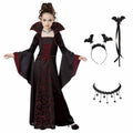 Girls Vampire Costume Gothic