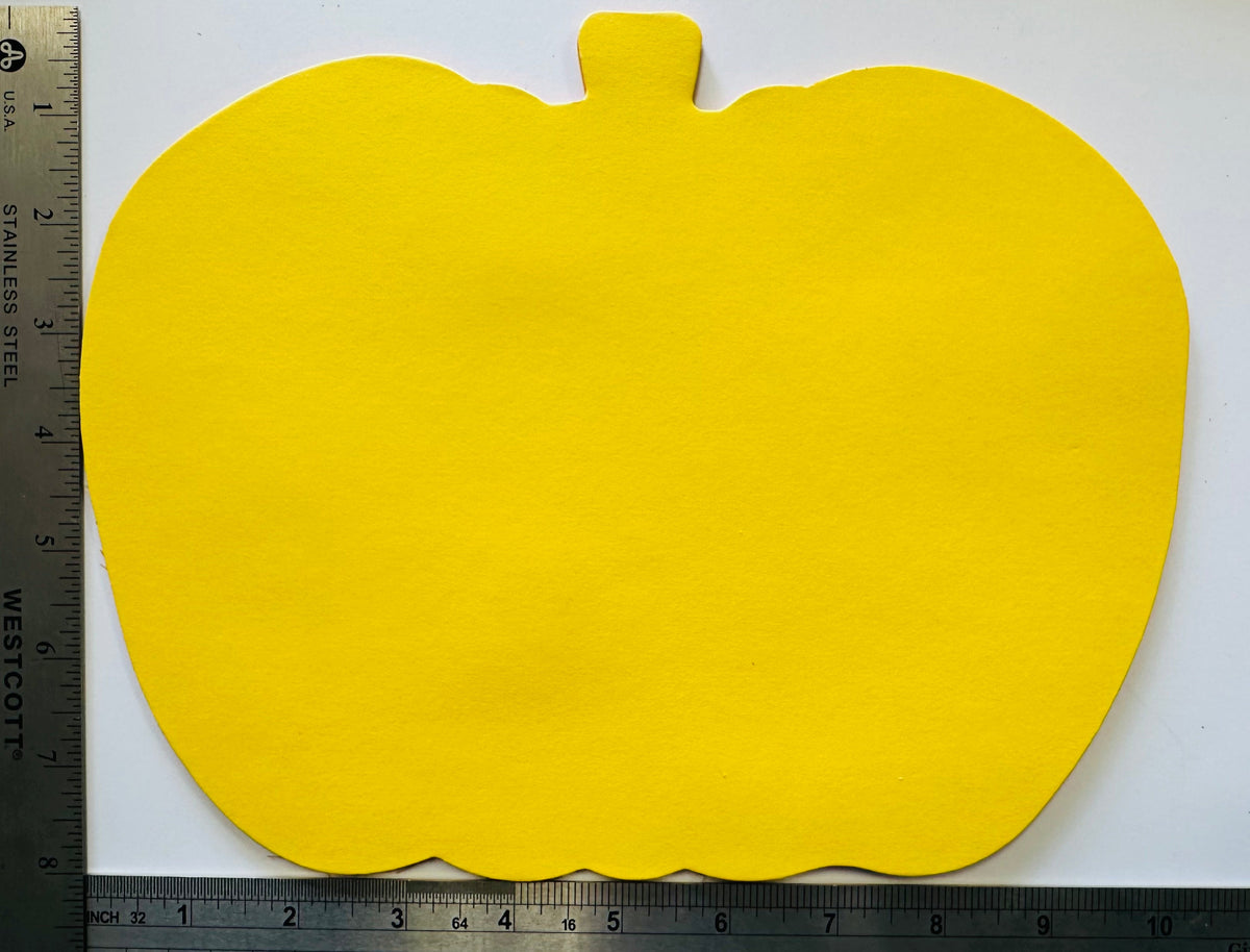 SHAPES ETC. Fall Thanksgiving Pumpkin Assorted Color Super Cut-Outs - 8in x 10in