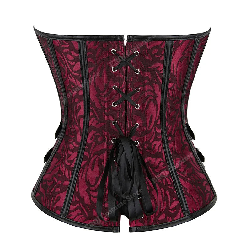 Plus-Size Gothic Steampunk Corset