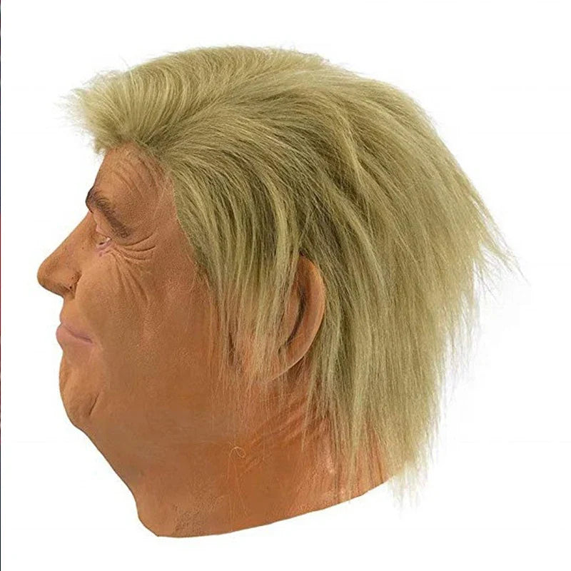 Latex Full Head President Trump Mask