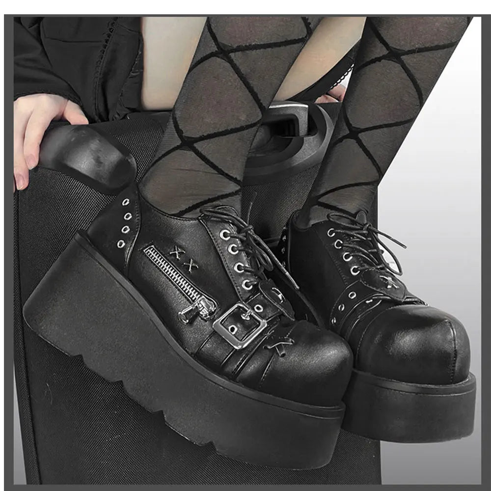 Gothic Platform Creeper Shoes