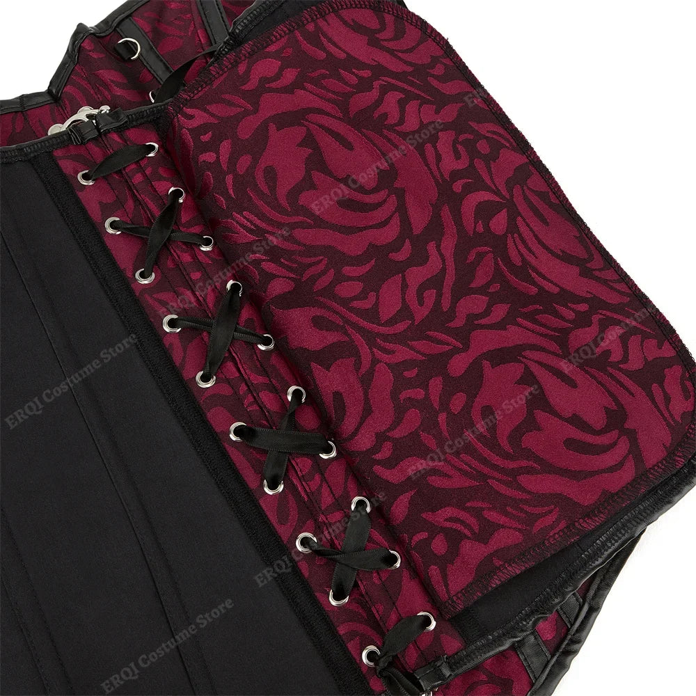 Plus-Size Gothic Steampunk Corset