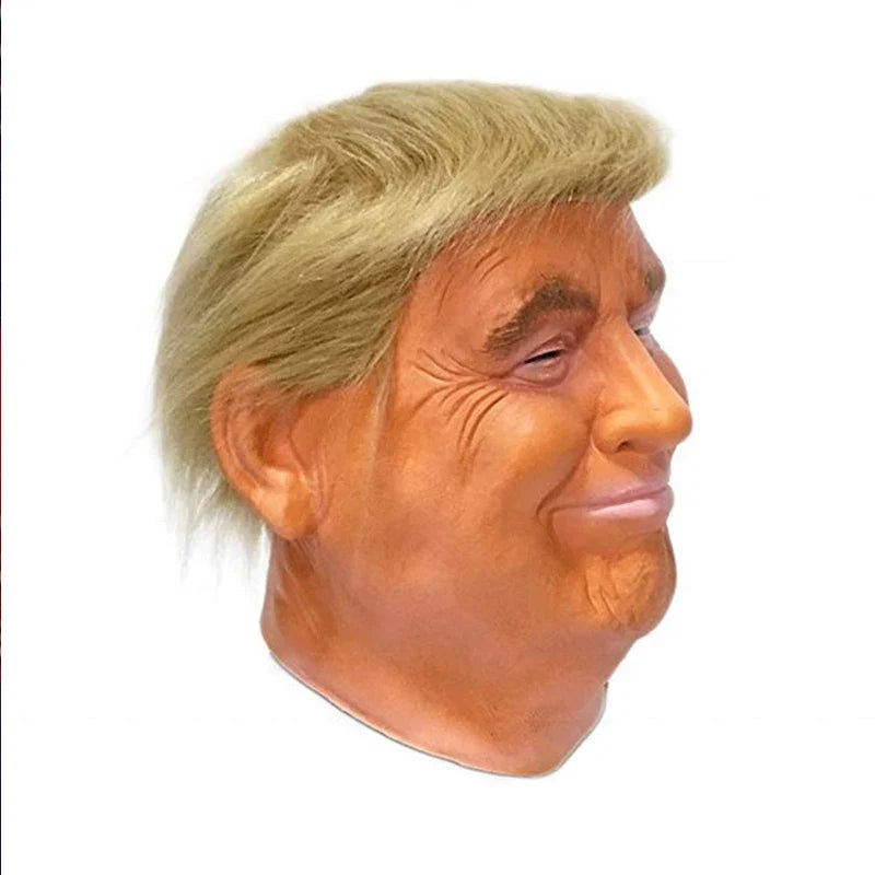 Latex Full Head President Trump Mask