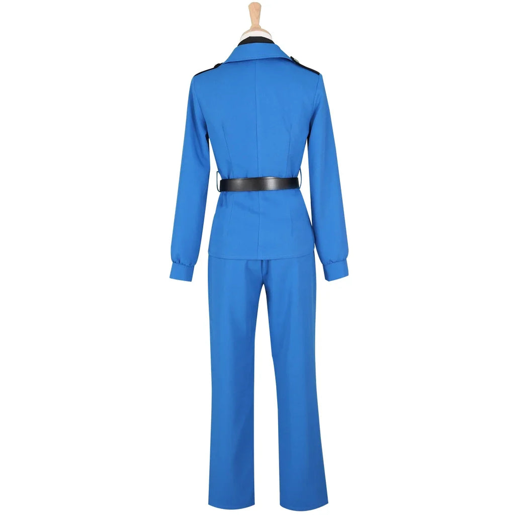 Anime Mens Costume Hetalia North Italy Feliciano Vargas Cosplay School Uniform Halloween Christmas Outfit Suit