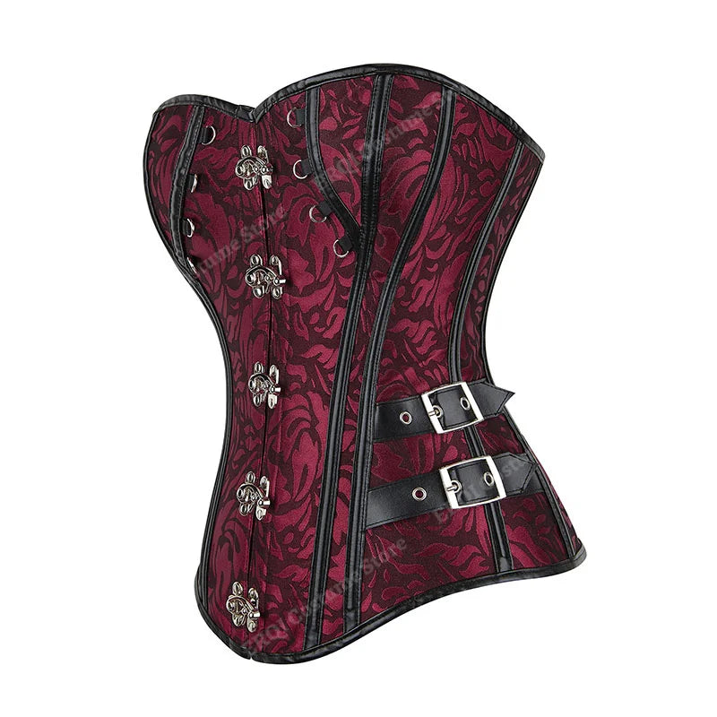 Plus-Size Gothic Steampunk Corset