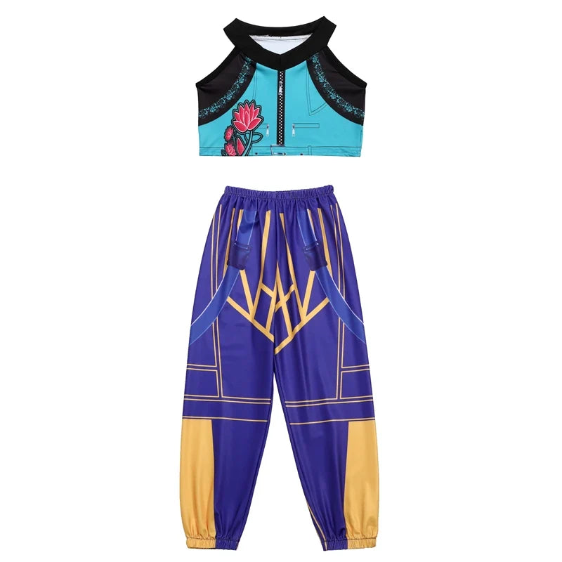 Rumi Girl Anime Cosplay Costume – Dance Performance Outfit