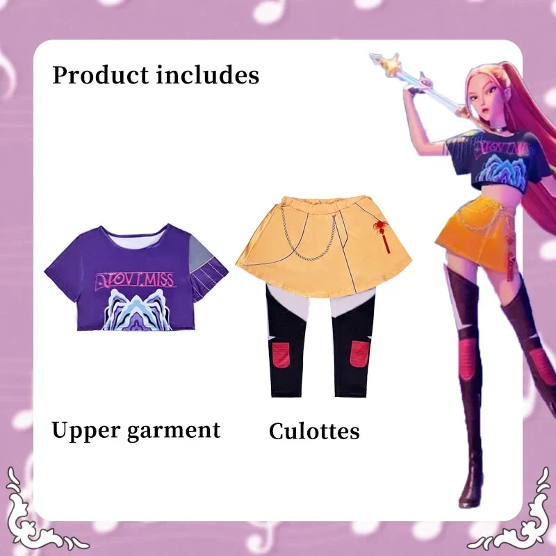 Girls Zoey Rumi Mira Cosplay Costume – Stage Performance Outfit
