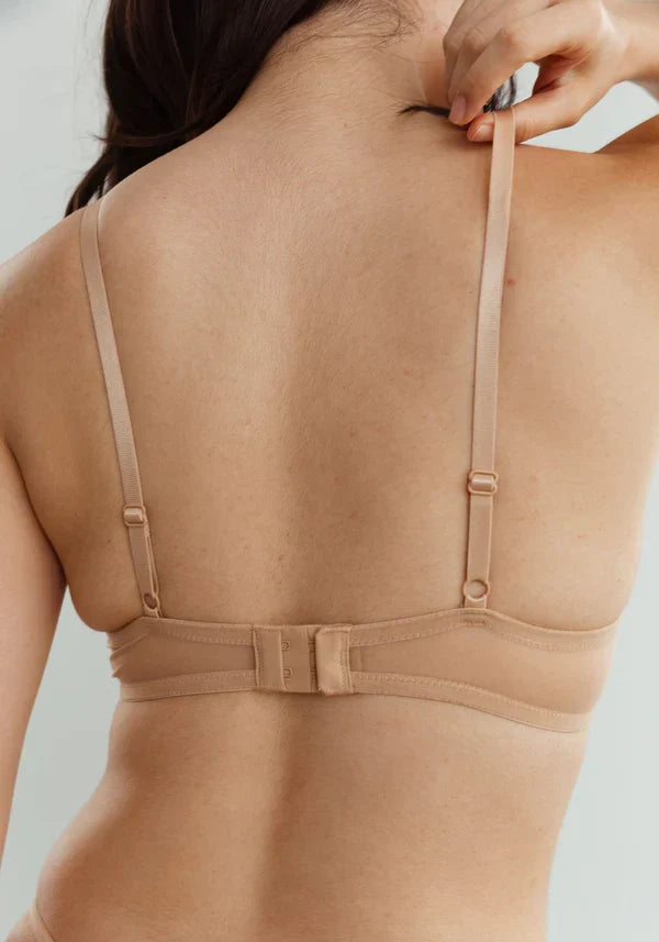 Sheer Mesh Underwire Bra