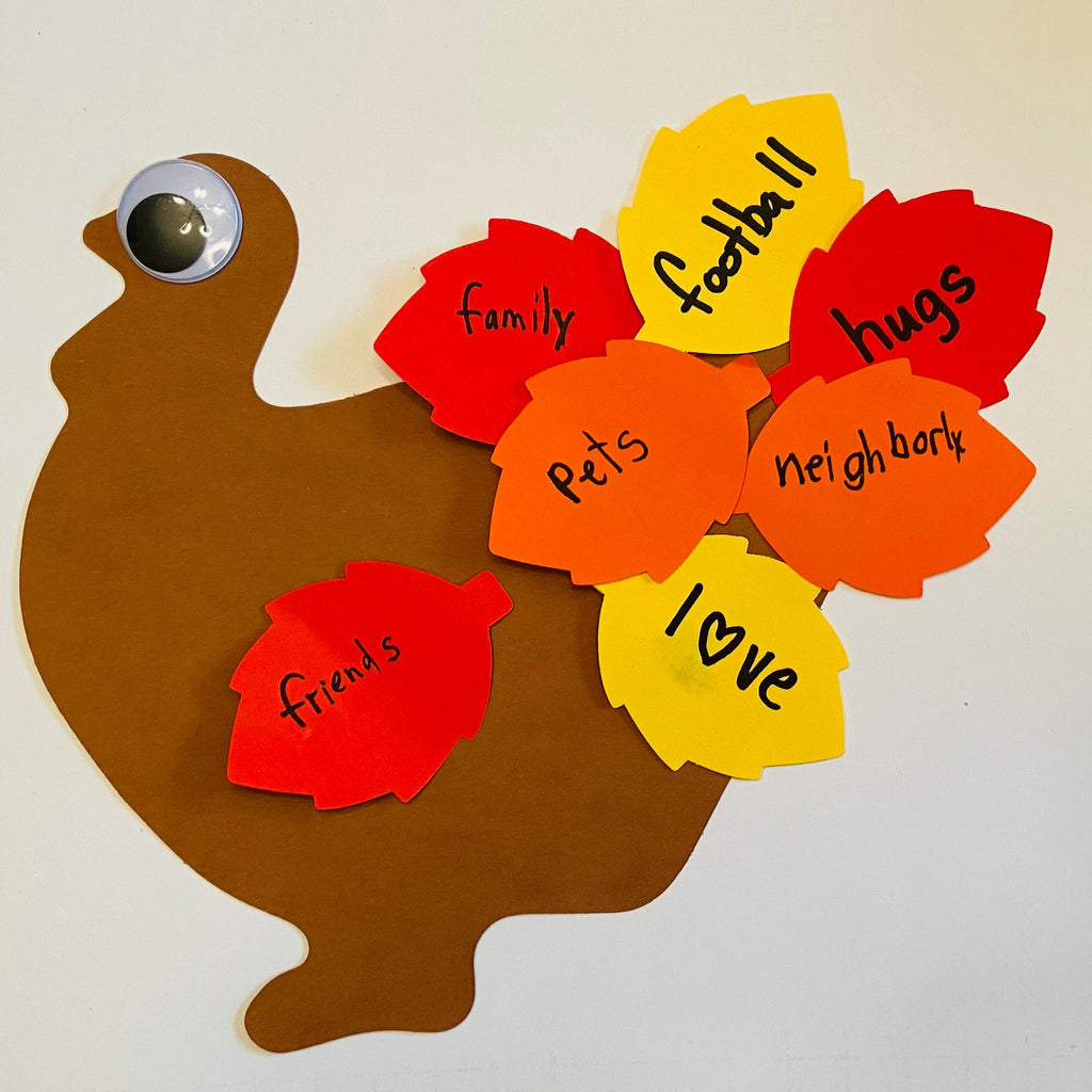 SHAPES ETC. Thanksgiving Turkey Assorted Color Super Cut-Outs - 8in x 10in
