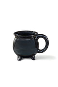 Black Cauldron Ceramic Coffee Mug Halloween Decor