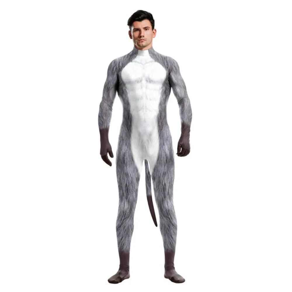 House Of Dasein Halloween Whole Cosplay Costumes Animal Catsuits 3D Printed Jumpsuits Unisex Bodysuit - M - Style 8