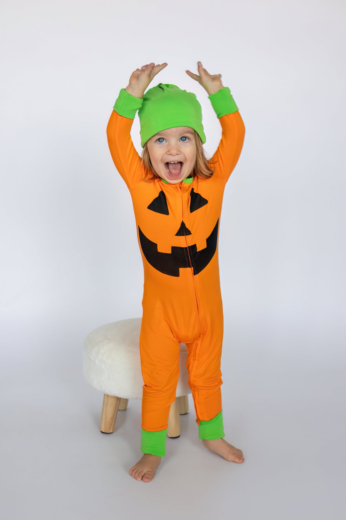 Pumpkin Patch + Hat Costume Set