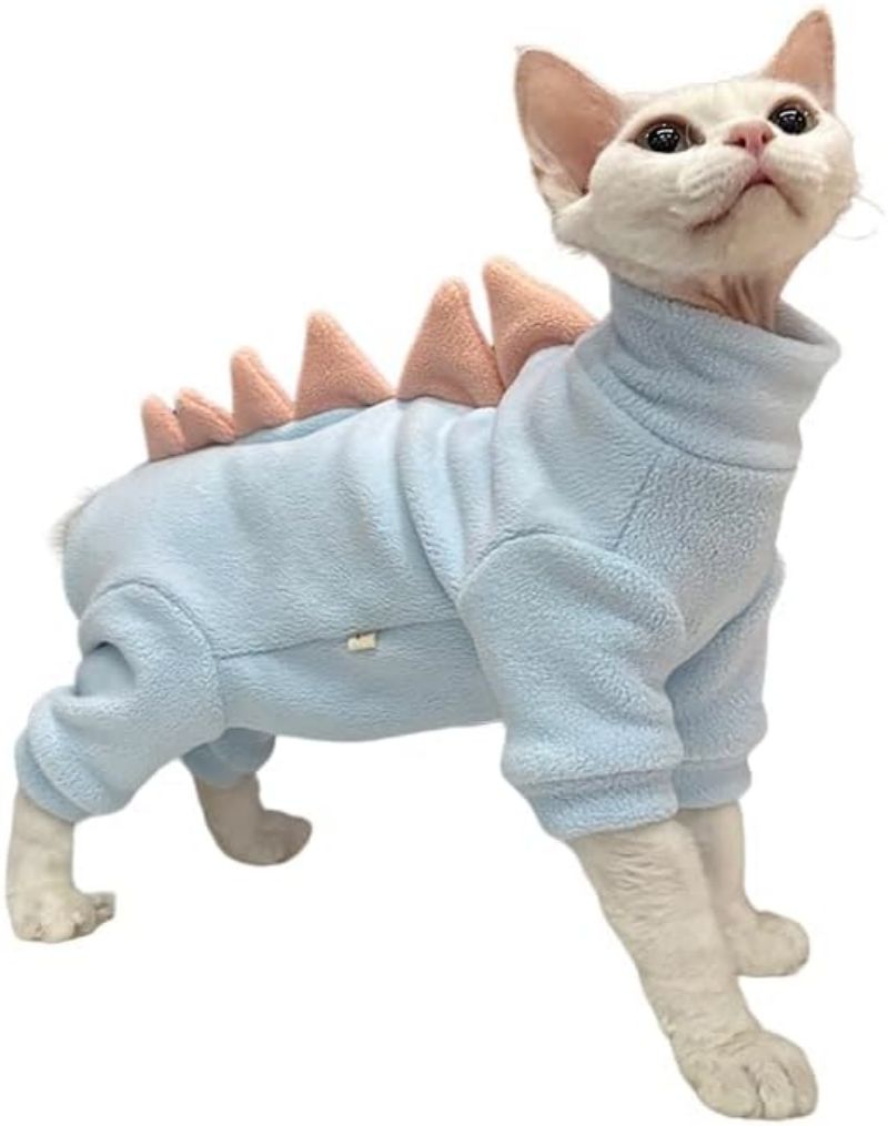 Sphynx Cat Dinosaur Costume