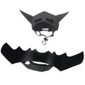 Halloween Pet Bat Man Mask and Wings
