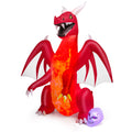 8 Feet Red Dragon with Wings inflatable