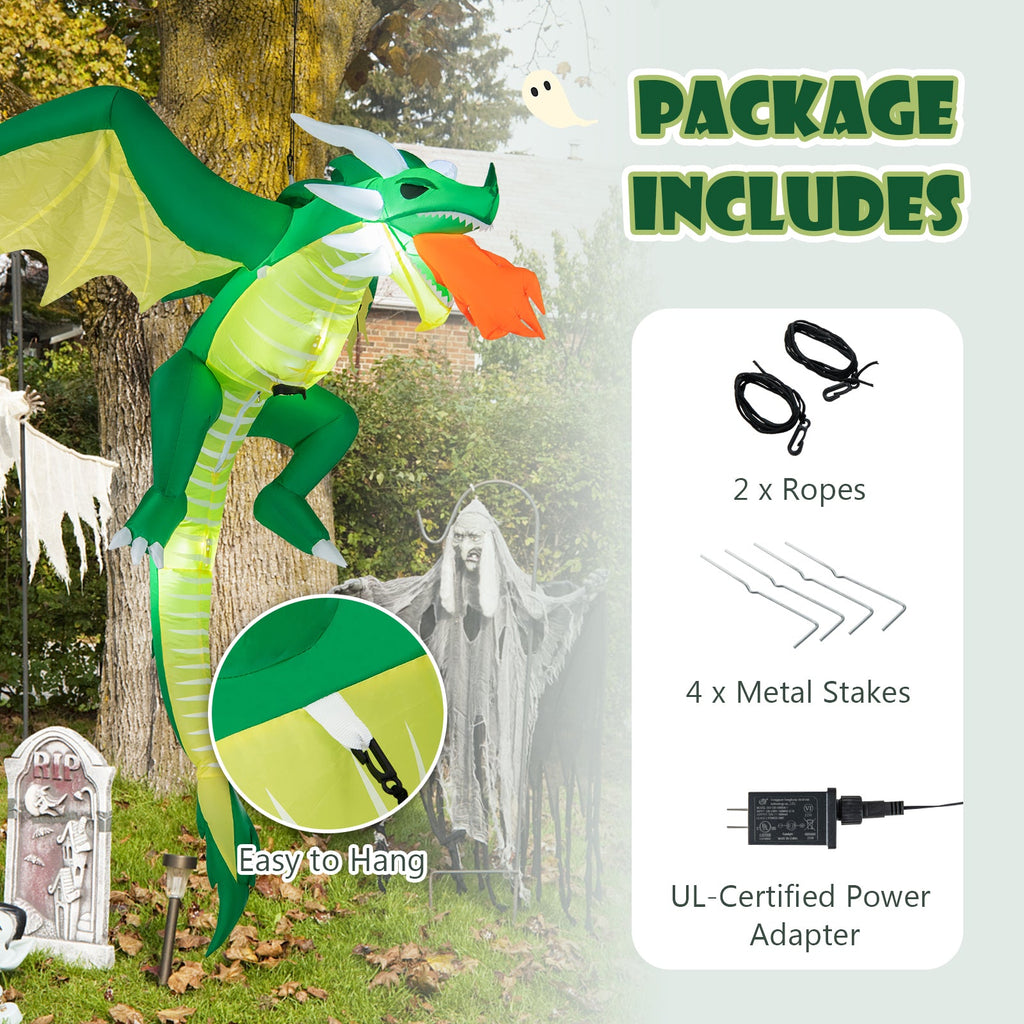 5' Inflatable Hanging Dragon