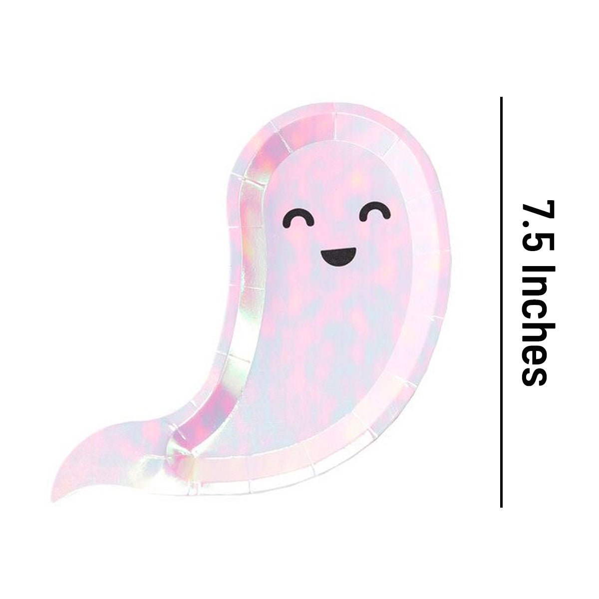 Iridescent Ghost Plates 8 pcs