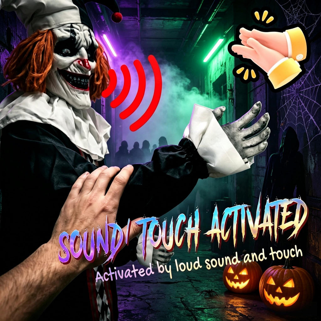 Frightening Giant Clown Prop
