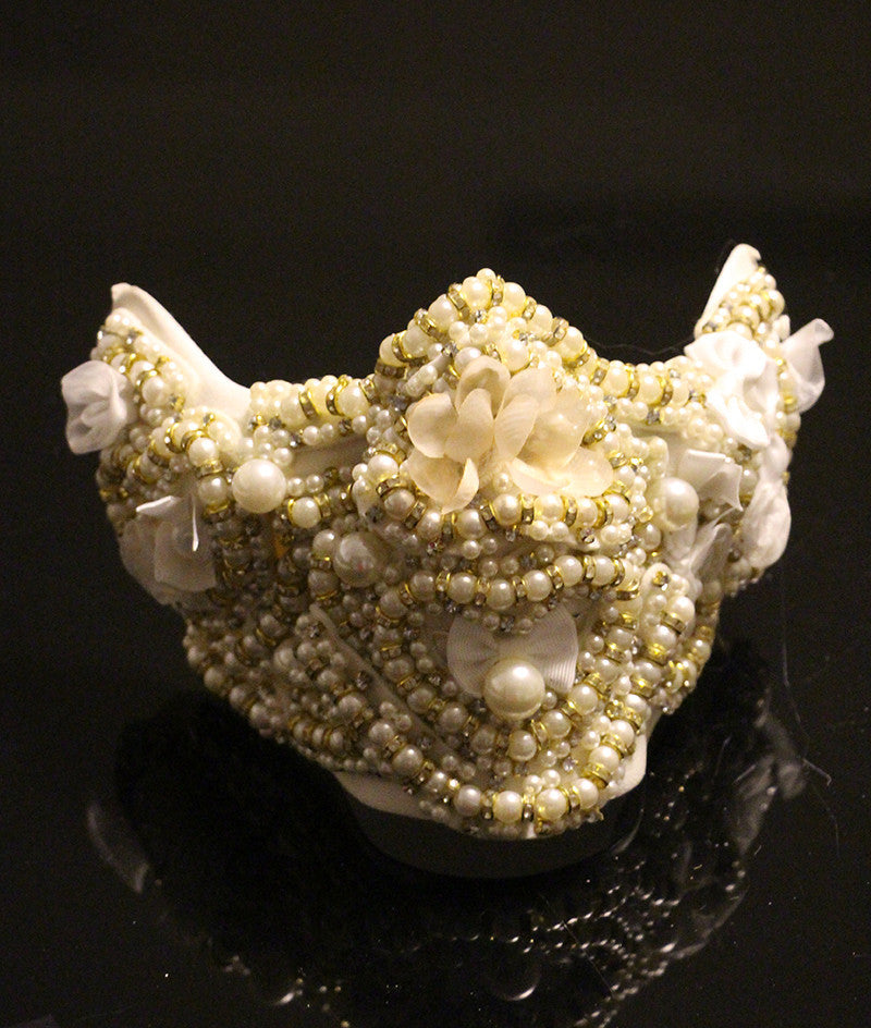Riveted Skull Punk Performance Mask