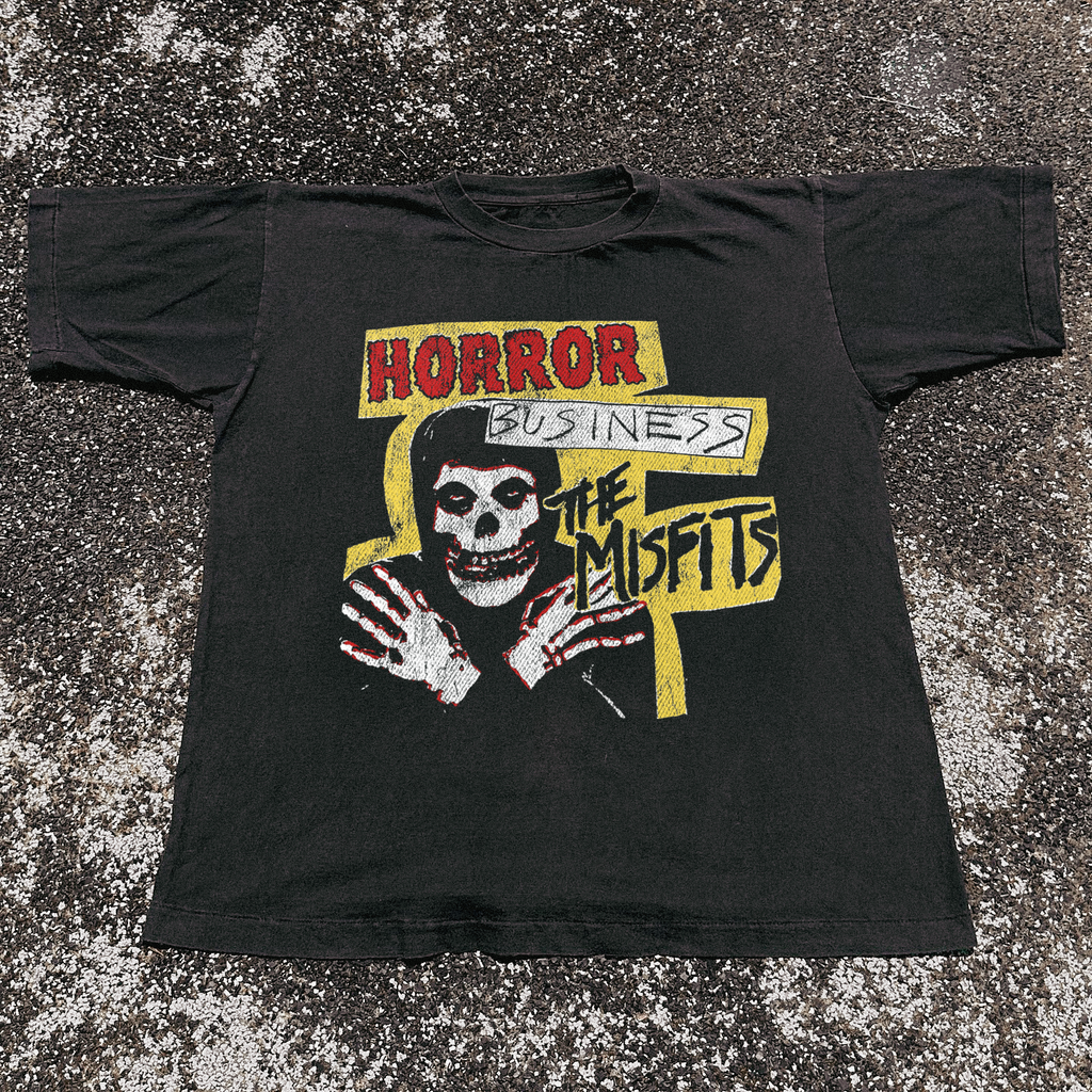 Misfits “Horror Business” Vintage-Wash T-Shirt