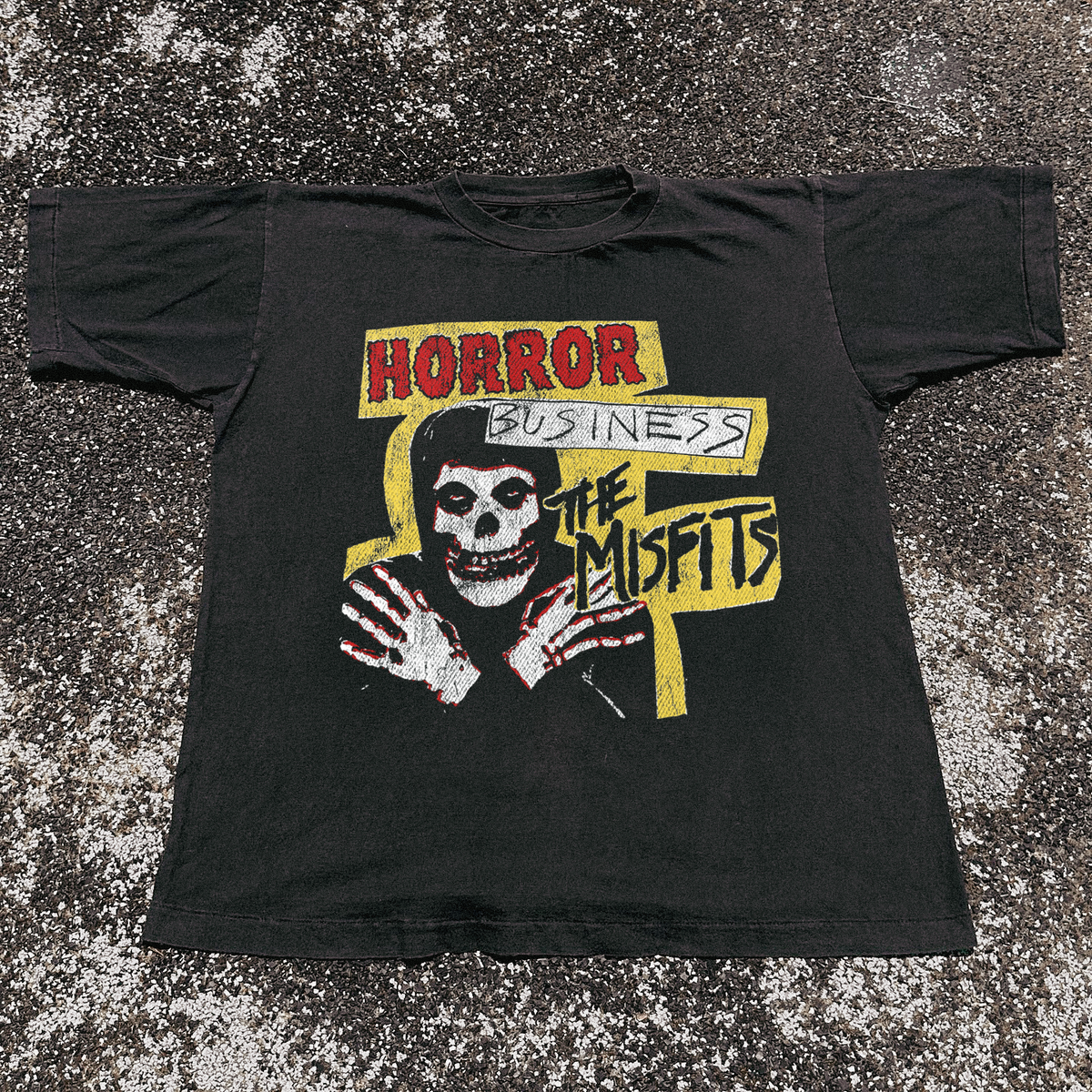 Misfits “Horror Business” Vintage-Wash T-Shirt