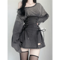 Fairycore Grunge Gothic Corset Dress