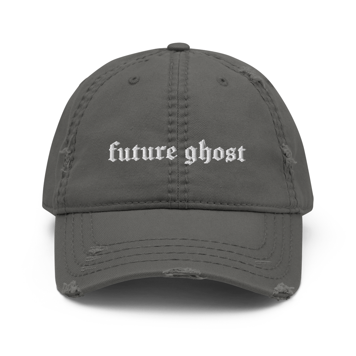 Future Ghost Gothic Distressed Cap
