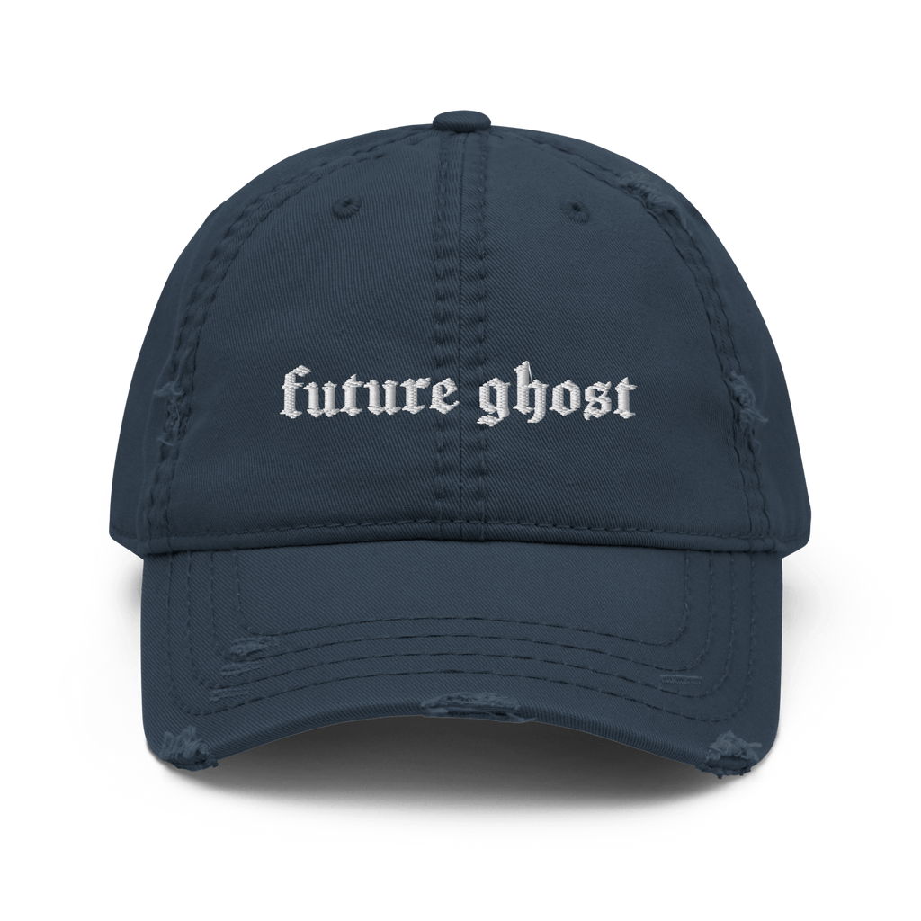 Future Ghost Gothic Distressed Cap