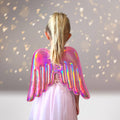 Holographic Glitter Costume Wings – Child