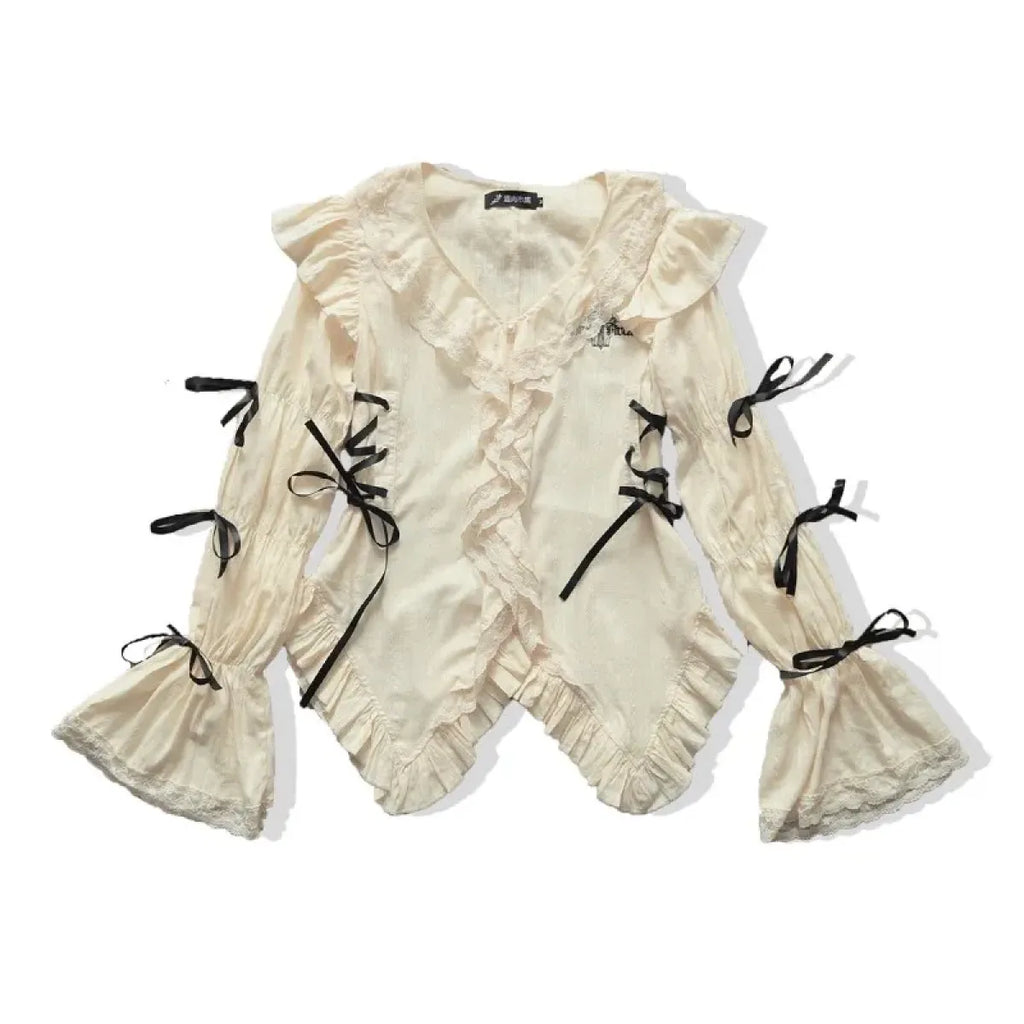 Gothic Lolita Lace Blouse