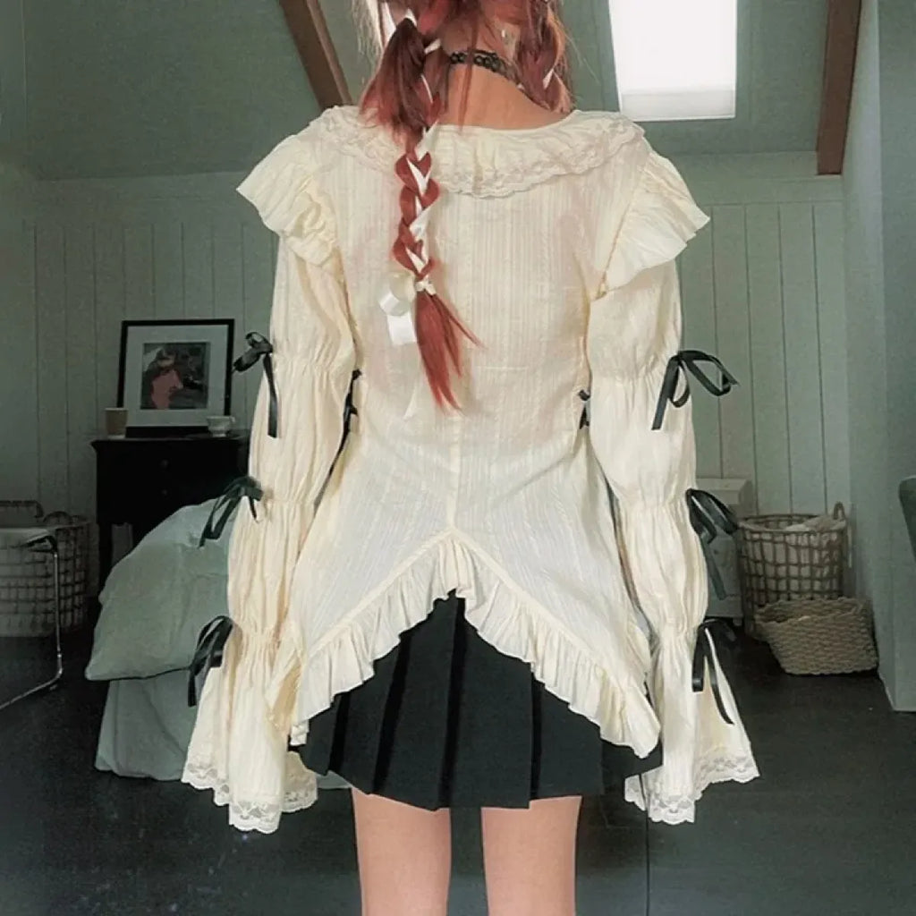 Gothic Lolita Lace Blouse