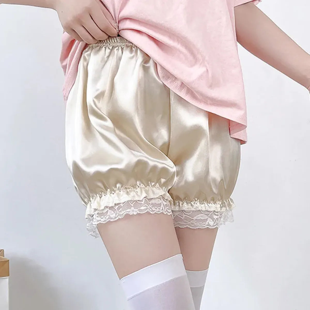 Gothic Lace Ruffle Bloomers