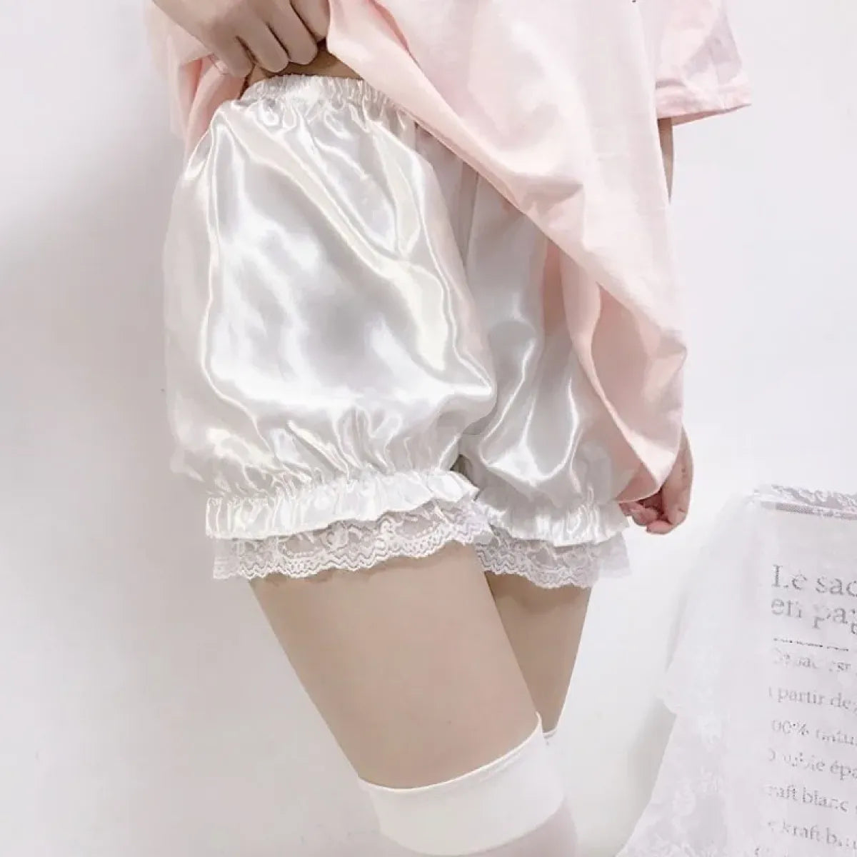 Gothic Lace Ruffle Bloomers