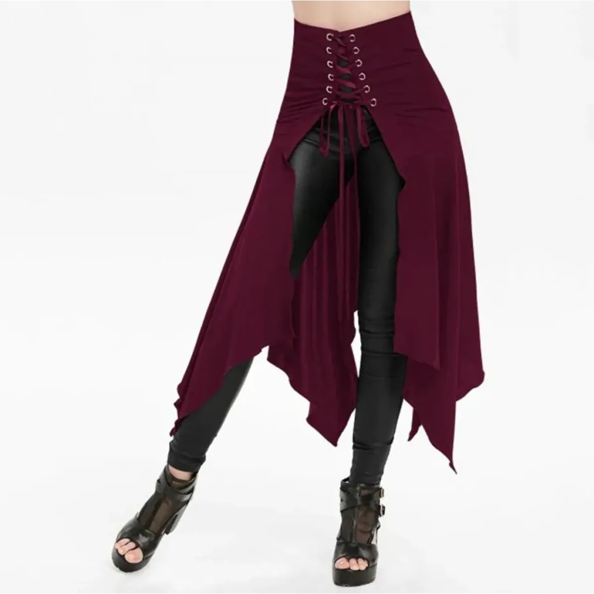 Victorian Gothic Steampunk Bustle Skirt
