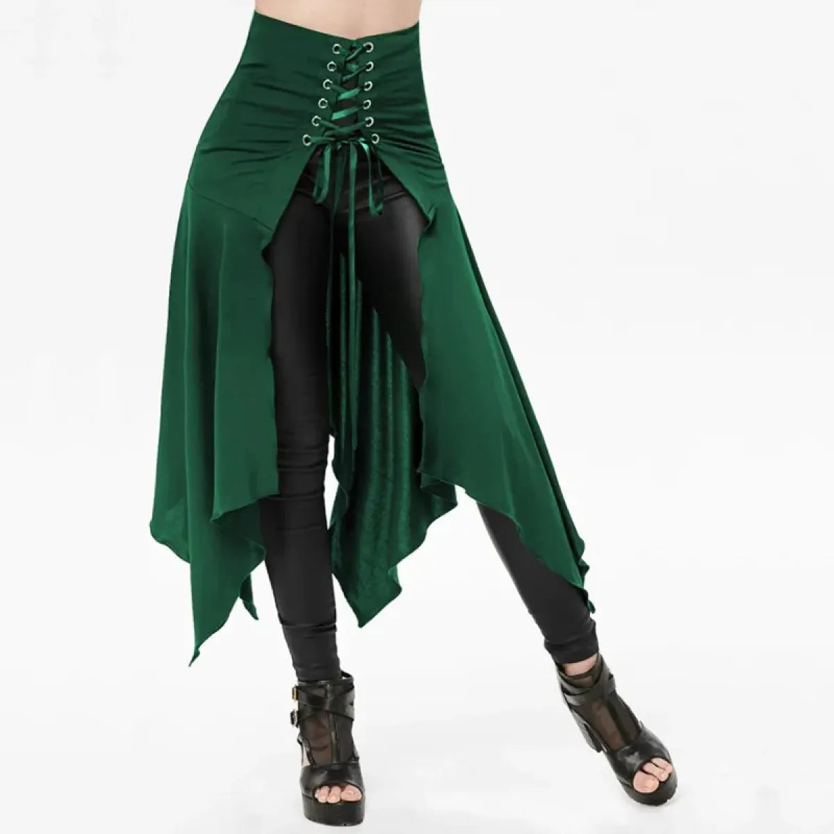 Victorian Gothic Steampunk Bustle Skirt