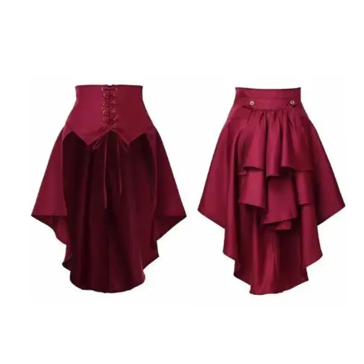 Victorian Gothic Steampunk Bustle Skirt