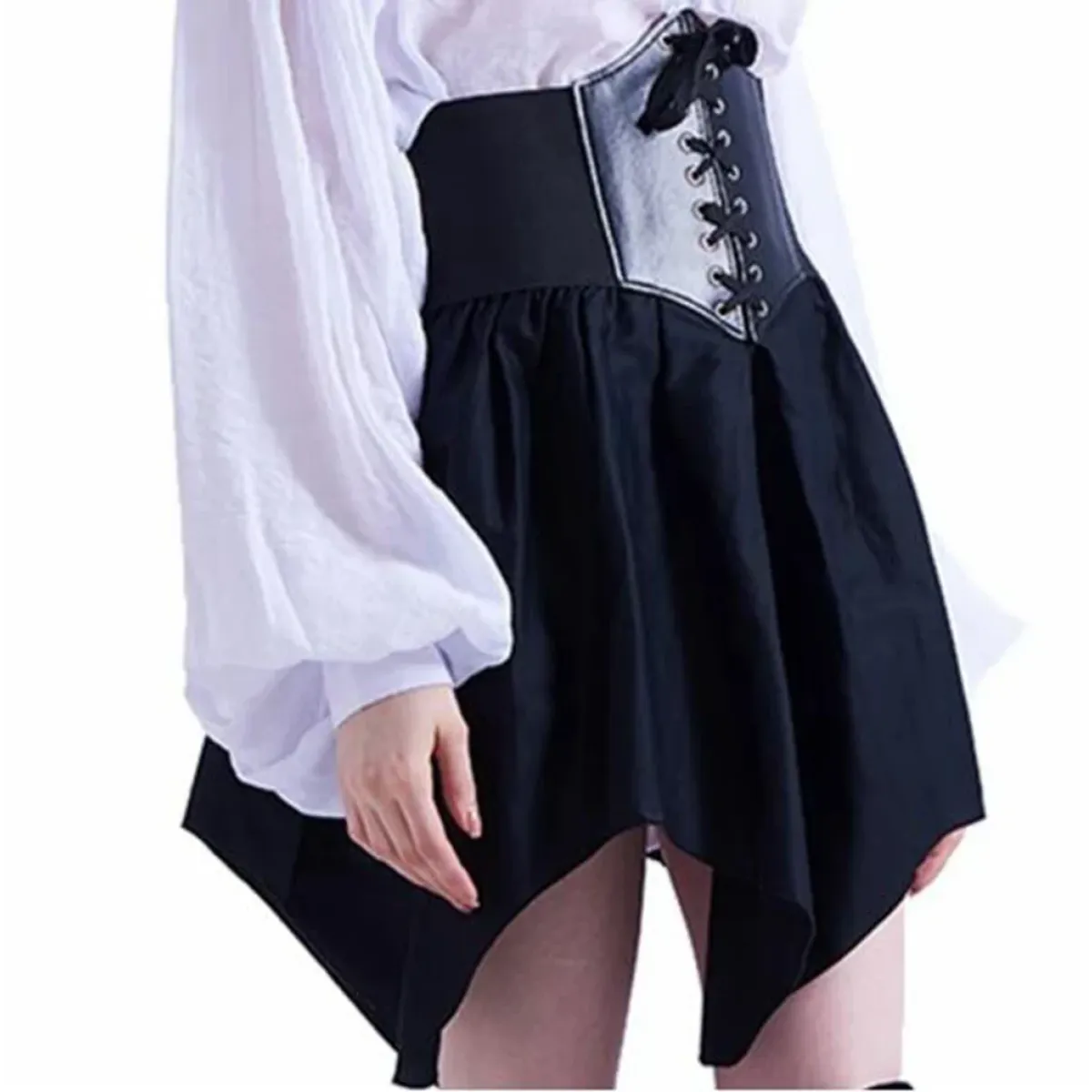 Victorian Gothic Steampunk Bustle Skirt