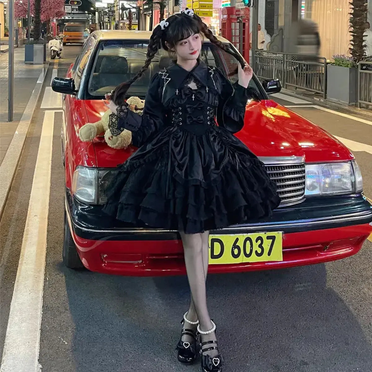 Gothic Victorian Lolita Lace Dress