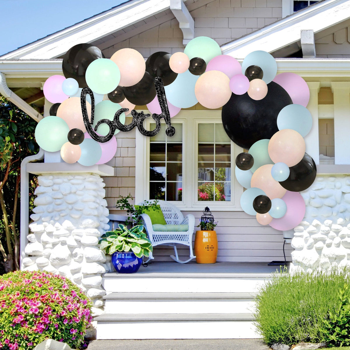 Pastel Halloween Balloon Garland Kit