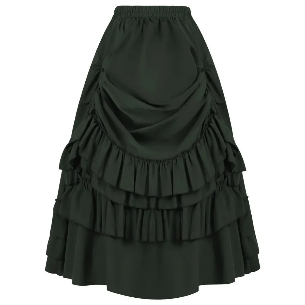 Victorian Gothic Ruffled Skirt