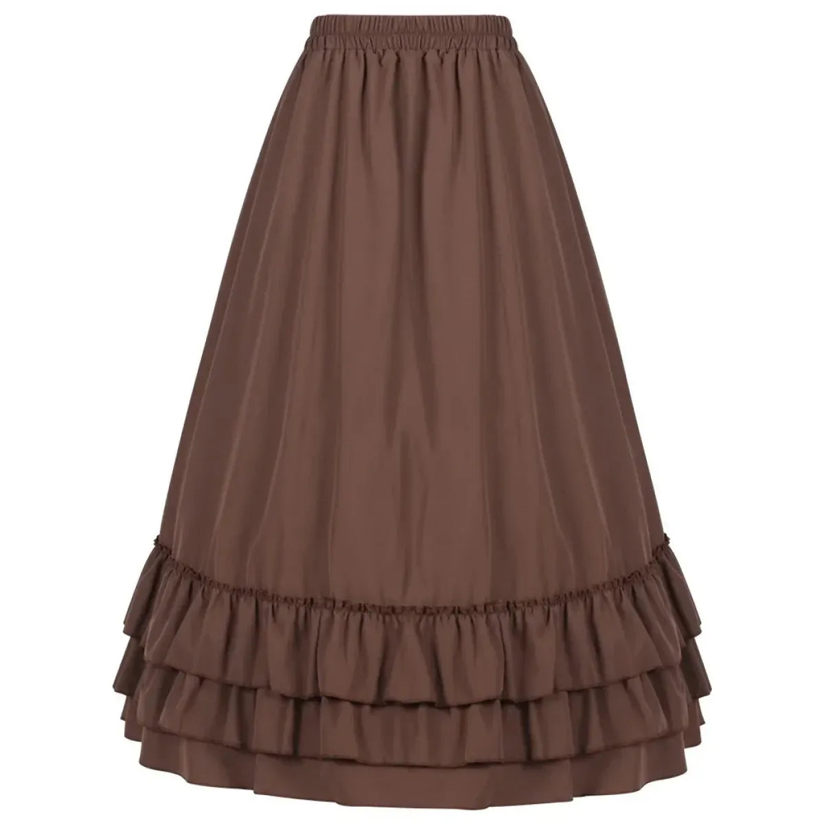 Victorian Gothic Ruffled Skirt