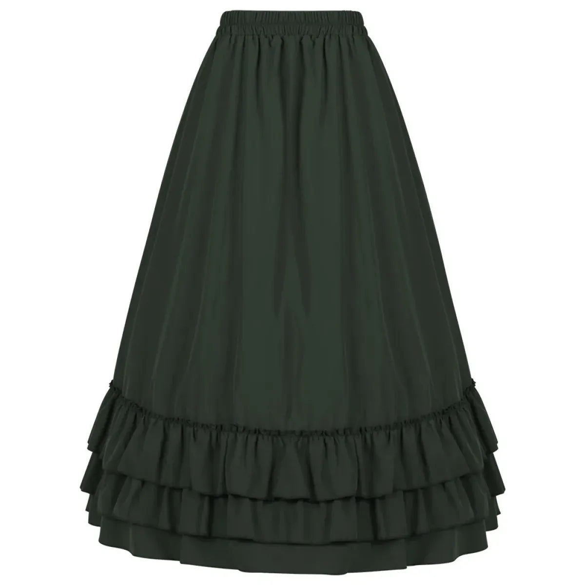 Victorian Gothic Ruffled Skirt