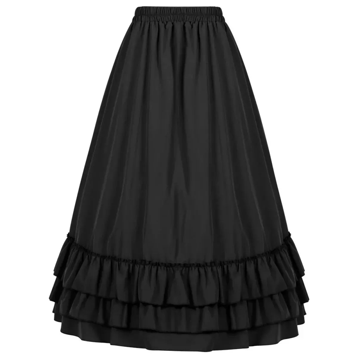Victorian Gothic Ruffled Skirt